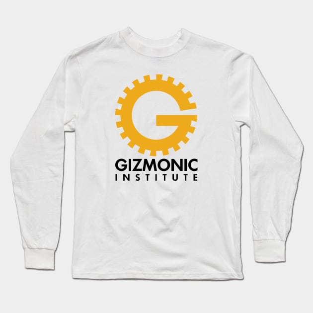 MST3K - Gizmonic Institute (Yellow/Black Version) Long Sleeve T-Shirt by Pandoramonium